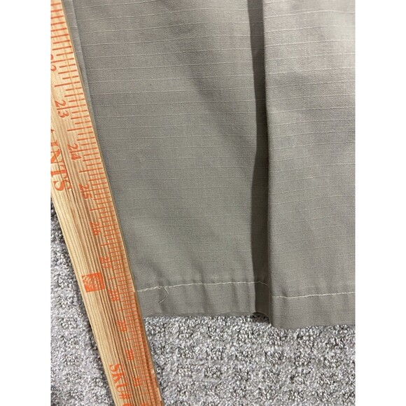 True Spec Womens Cargo Pants Khaki Plus 14 Straight Leg Utility Work Ripstop Euc - Picture 10 of 11